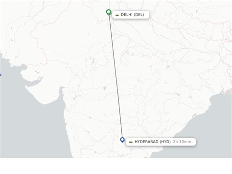 Hyderabad To Delhi Flight Fare Calendar